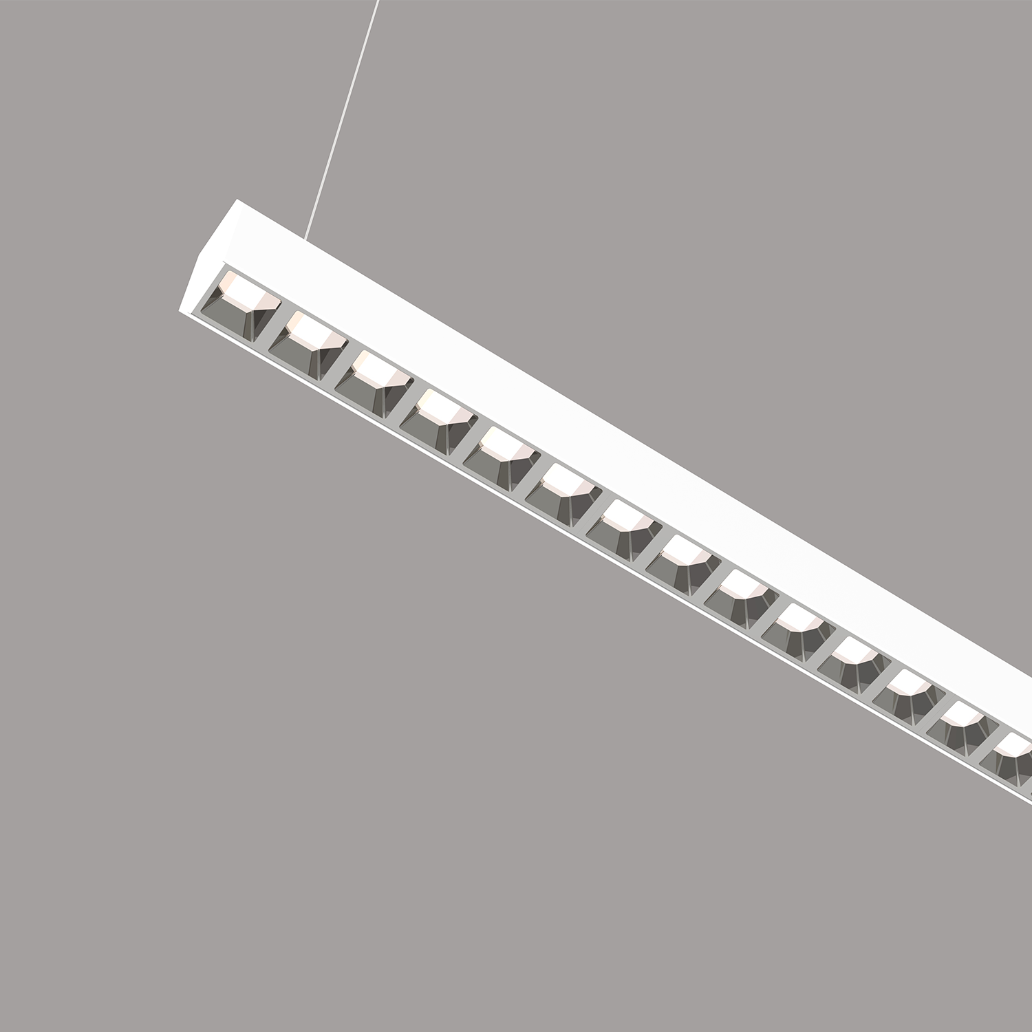 Fast delivery 1200mm 1500mm 24w dimmable led pendant light fixture linear for office