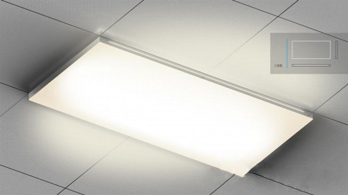 Frameless square LED panel light 2x2 4x4 100lm/w samsung/soul SMD leds inside