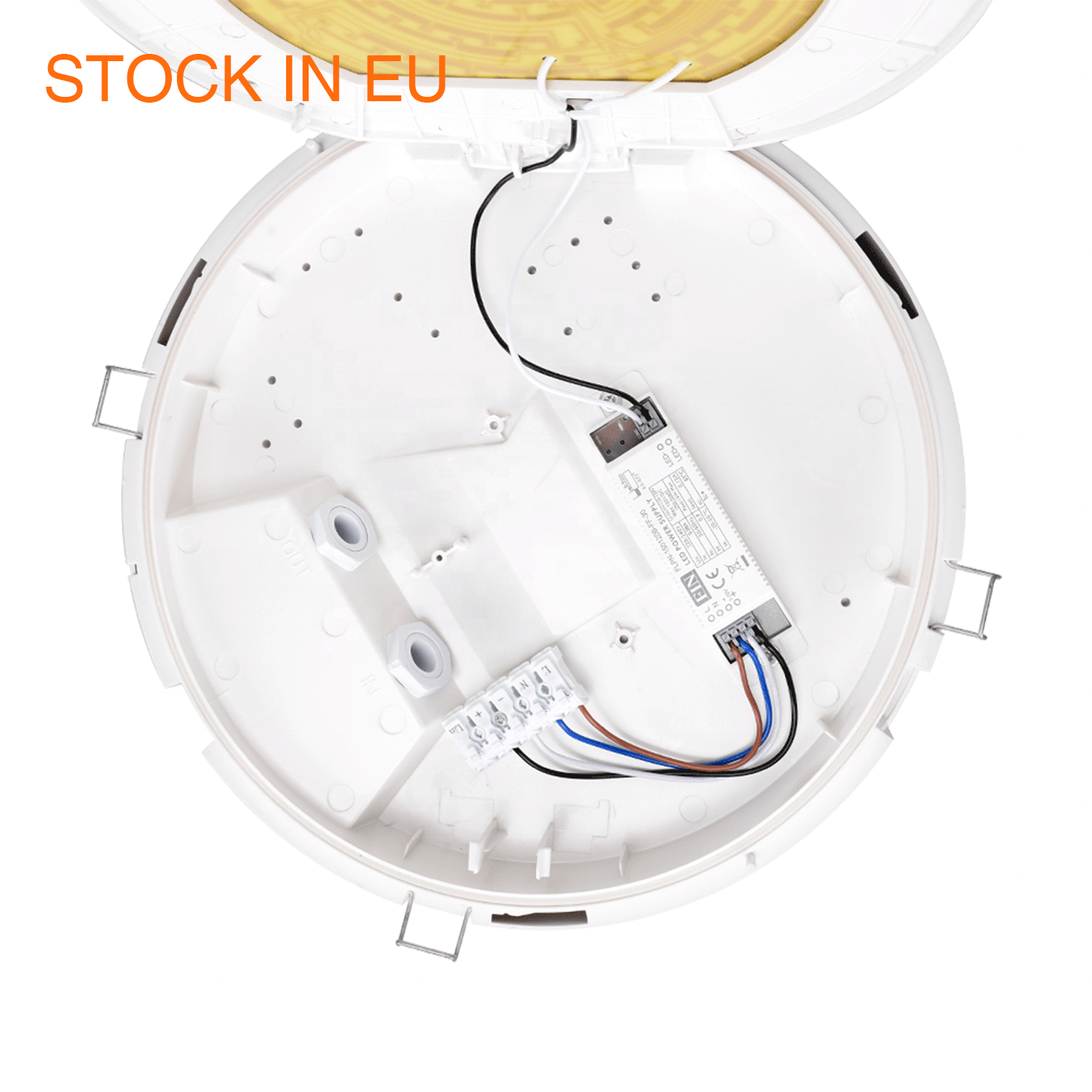 Holux Ik10 Ip66 16.5w 22.5w Motion Sensor Lamp 2cct Exterior Lighting Outdoor Waterproof Modern Led White Ceiling Lights