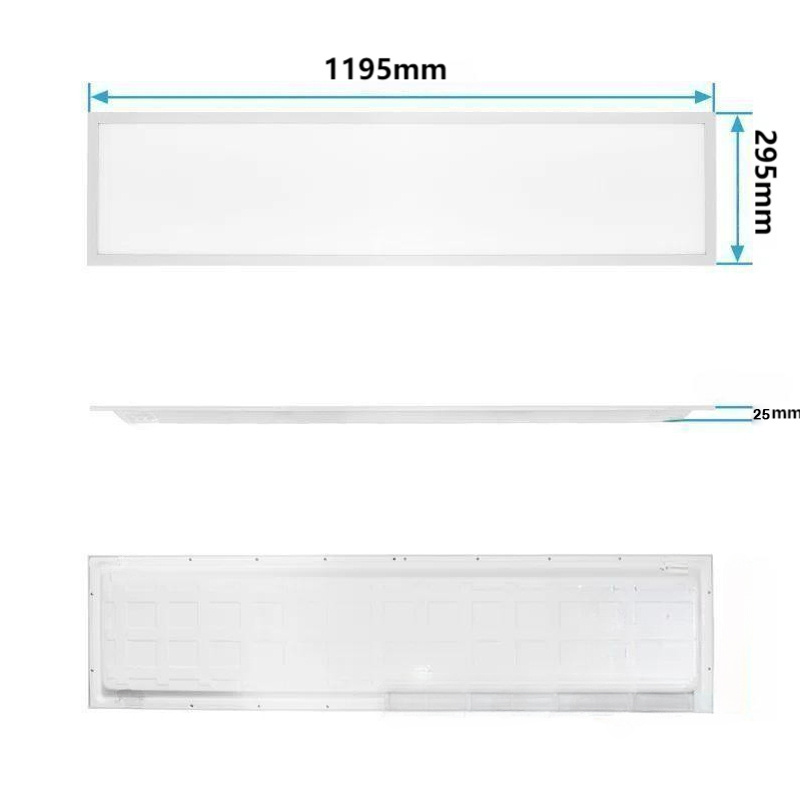 3 Days Fast Delivery Stock In Germany 30x120 60x120 Square Flat Backlit Led Panel Light For Office Lighting