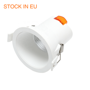 2022 Inventory In Europe Recessed 4 Inch Slim 220v White Black Led Down Spot Lights For Warehouse