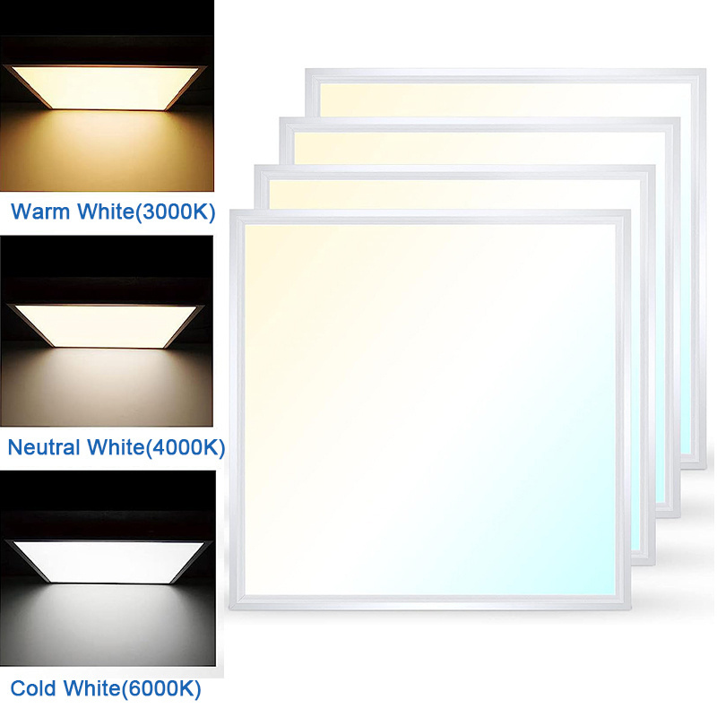 Germany Warehouse 60x60 62x62 600x600 3CCT 30w 32w 36w 40w Energy Saving Recessed Backlight Led Panel Light