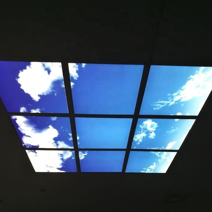 LED ceiling panel light artificial skylight 600x600mm