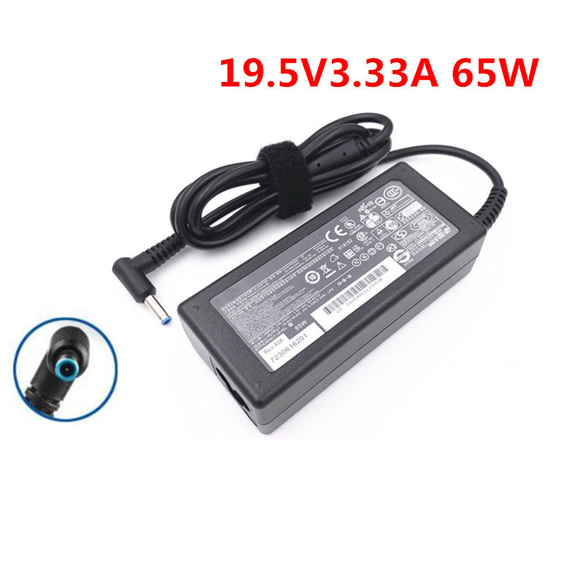 Charger 19.5V 3.33A 65W Laptop Adapter For HP ProBook 430/440/450 256 246G4/G3/G5 Charging Part 4.5x3.0mm Jack