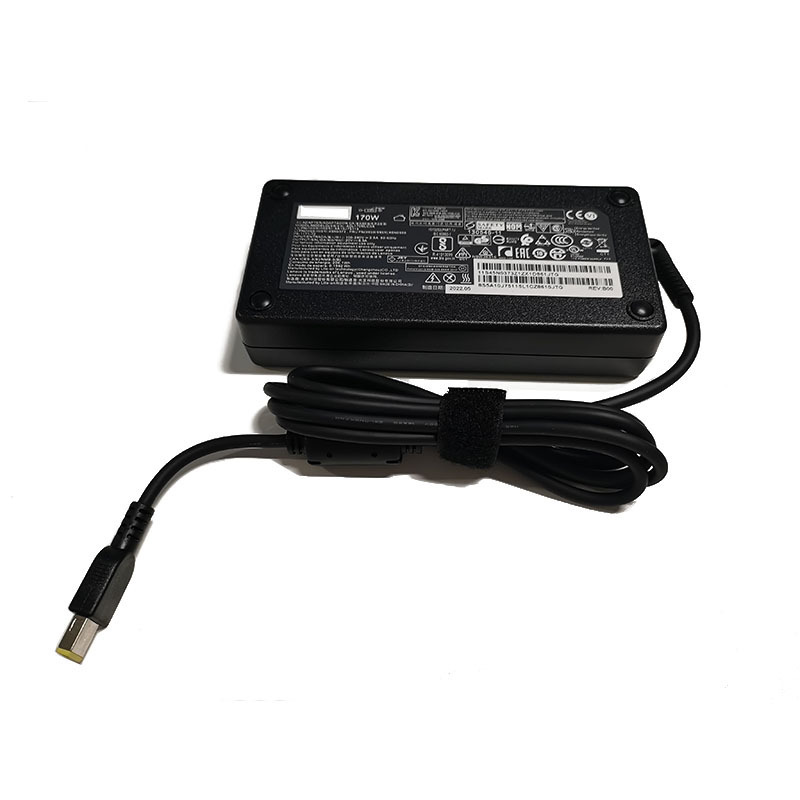 Laptop Power Charger 20V 8.5A 170W USB Slim Tip AC Adapter for Lenovo Thinkpad ADL170NLC2A ADL170NLC3A