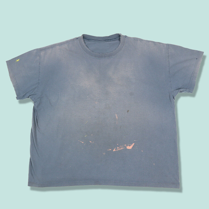 huili clothing oem wholesale vintage washed 220 gsm cotton t shirt custom sun faded wash bleached t shirts