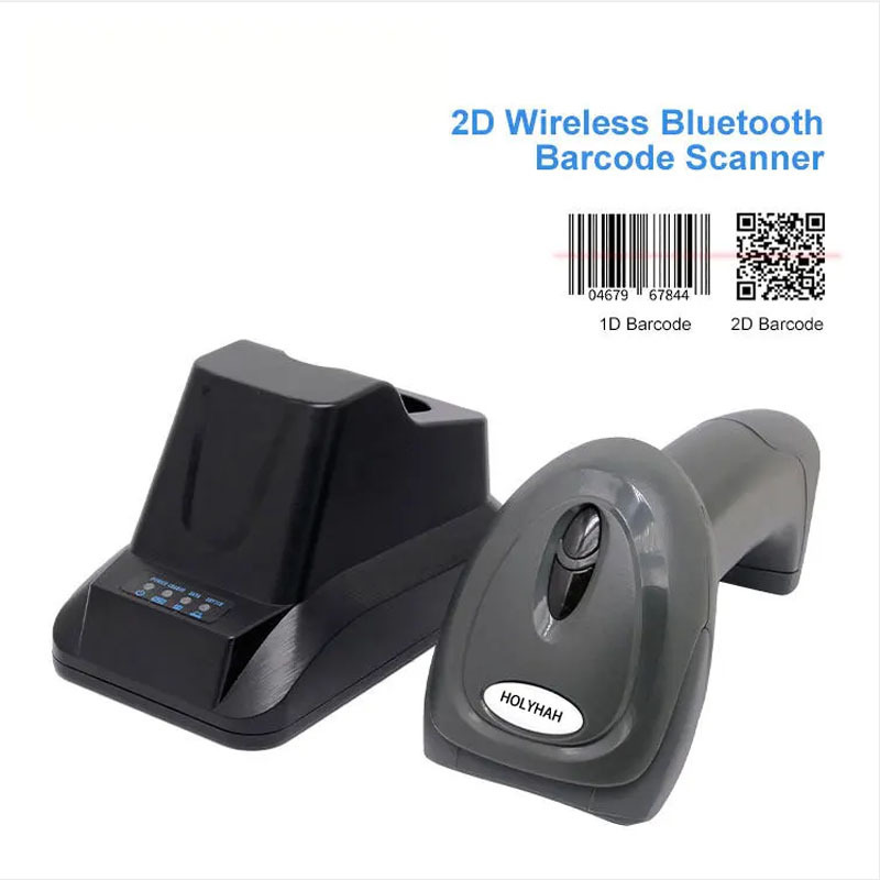 High-Speed Wireless Barcode Scanner Business Card Reader