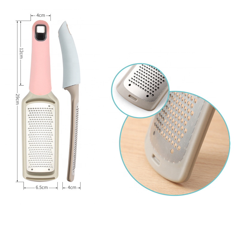 New design High quality food grade Professional kitchen stainless steel etching cheese grater for fruit&vegetable