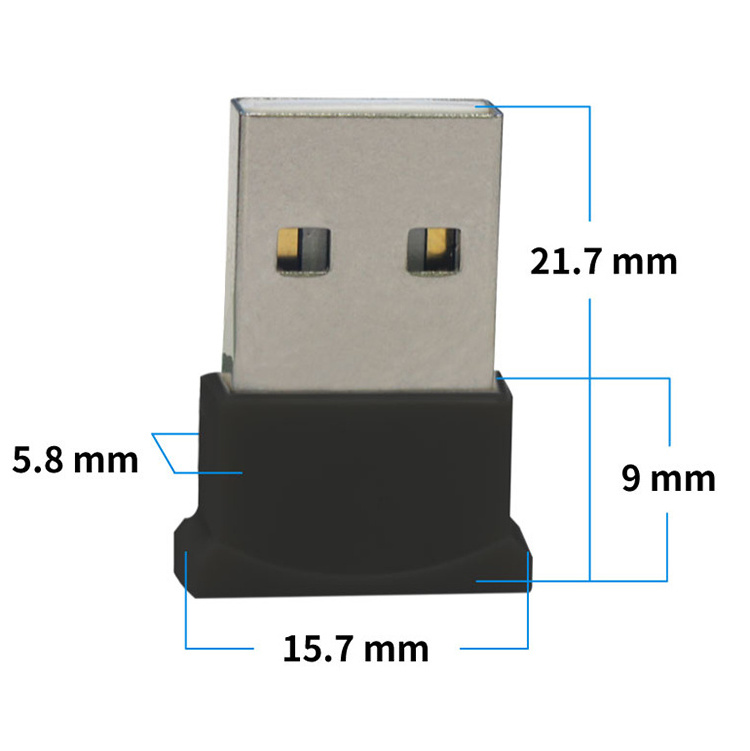 CE FCC RoHS zigbee wireless data transceiver Nordic nRF52840 2.4Ghz usb dongle with PCB Antenna