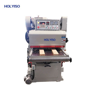 HOLYISO Two Sided 600mm 12 thickness planer 220 Wood Planer Thickness with Spiral Cutters