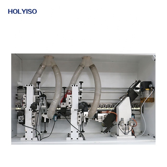 HOLYISO Woodworking Edge Bander Pre milling Automatic Edge Banding Machine for Wood Veneer PVC Edge Banding