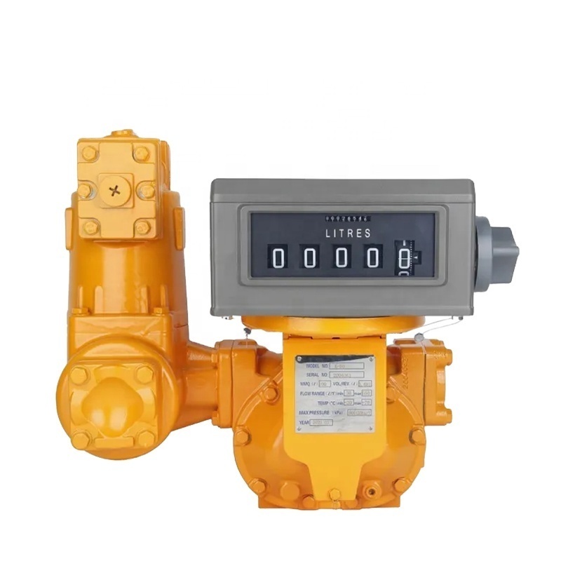 Holykell crude oil rotary positive displacement meter pd flow meter