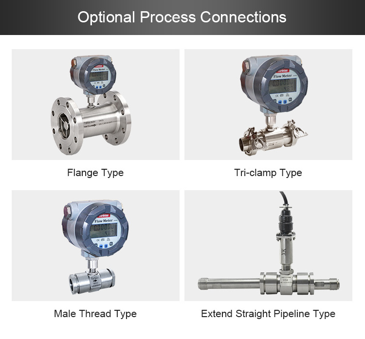 Holyekll tokico oil flow meter heavy fuel diesel turbine flowmeter