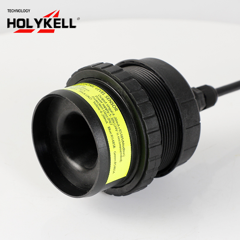 Holykell ultrasonic liquid tank level sensor for water level measurement