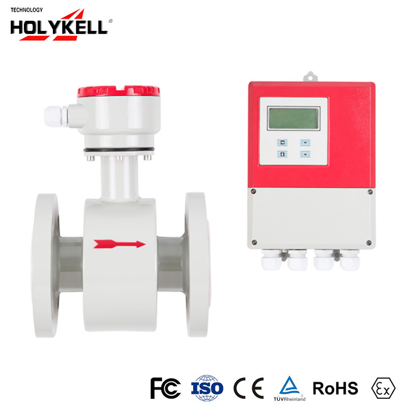 Holykell Low cost 3 Inch Flow Meter Measuring Water, Sewage Flowmeter For Large Diameter Pipe