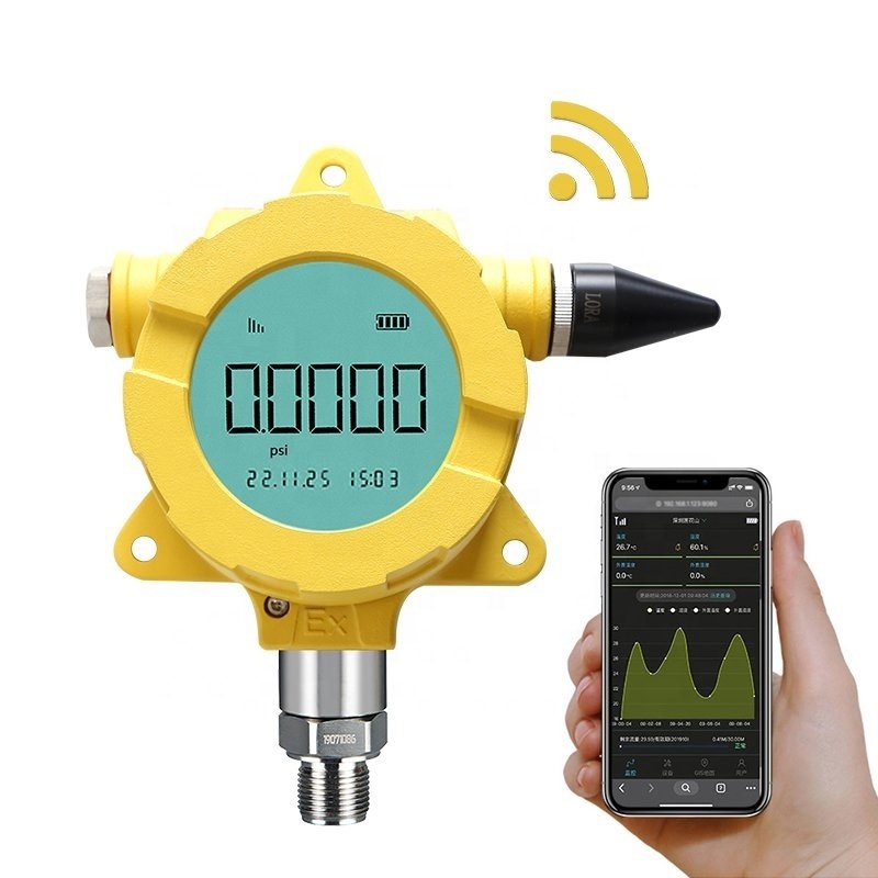 Holykell 4G LORA battery powered wireless pressure transmitter for irrigation system