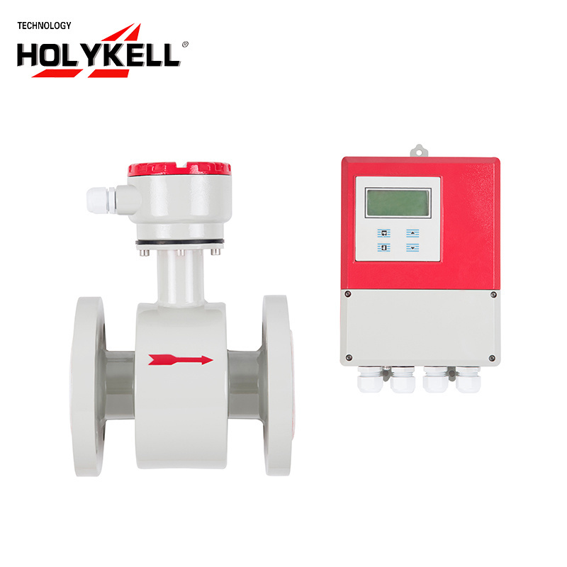 Holykell Low cost 3 Inch Flow Meter Measuring Water, Sewage Flowmeter For Large Diameter Pipe