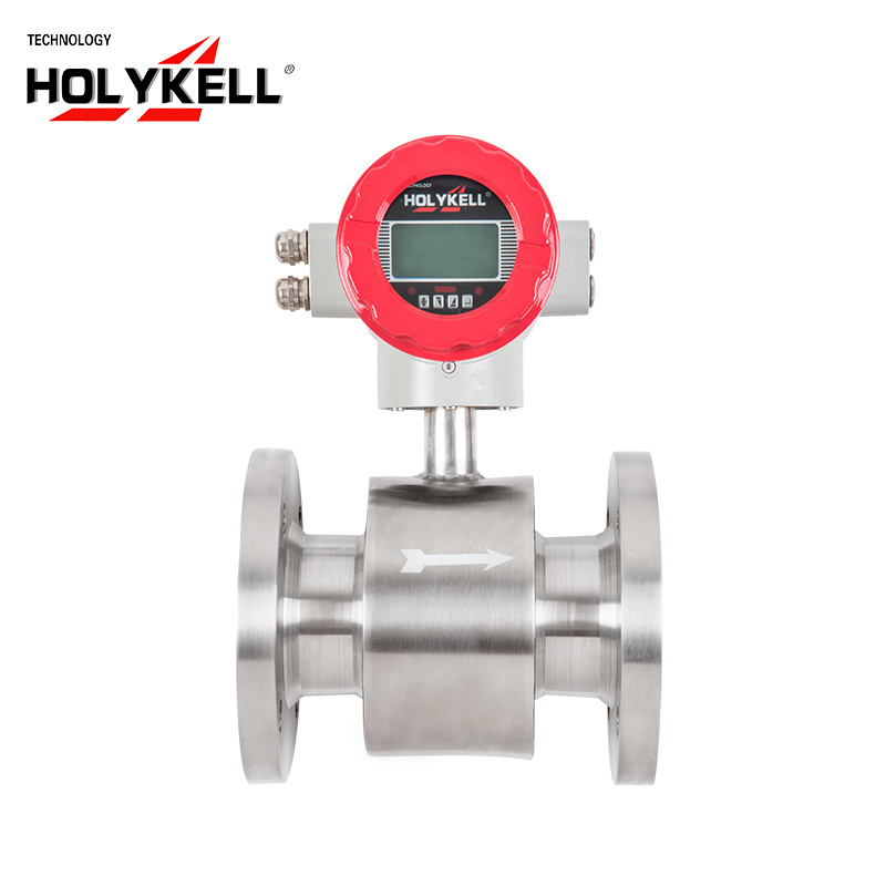 Holykell Low cost 3 Inch Flow Meter Measuring Water, Sewage Flowmeter For Large Diameter Pipe