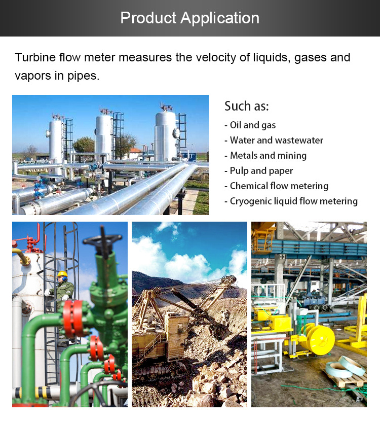 Holyekll tokico oil flow meter heavy fuel diesel turbine flowmeter