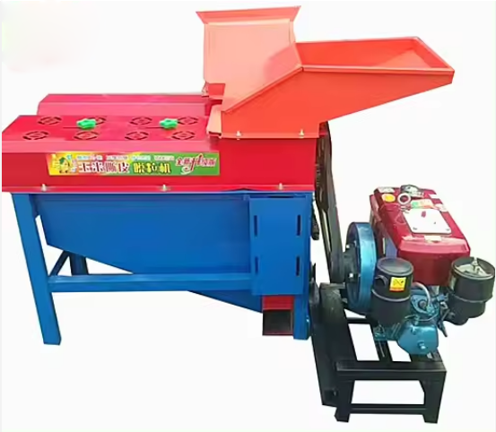 Small farm sheller multifunctional corn peeling thresher machine