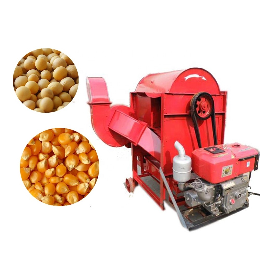 Big capacity low price soybean wheat soghum paddy rice thresher machine