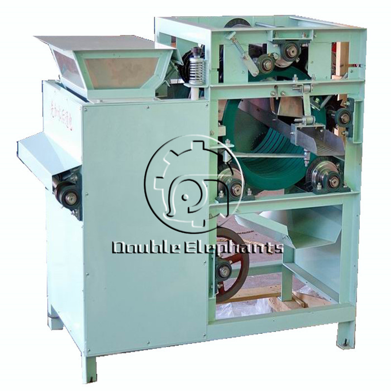 Roasted dry groundnut peanut red skin peeling machine 400kg/h