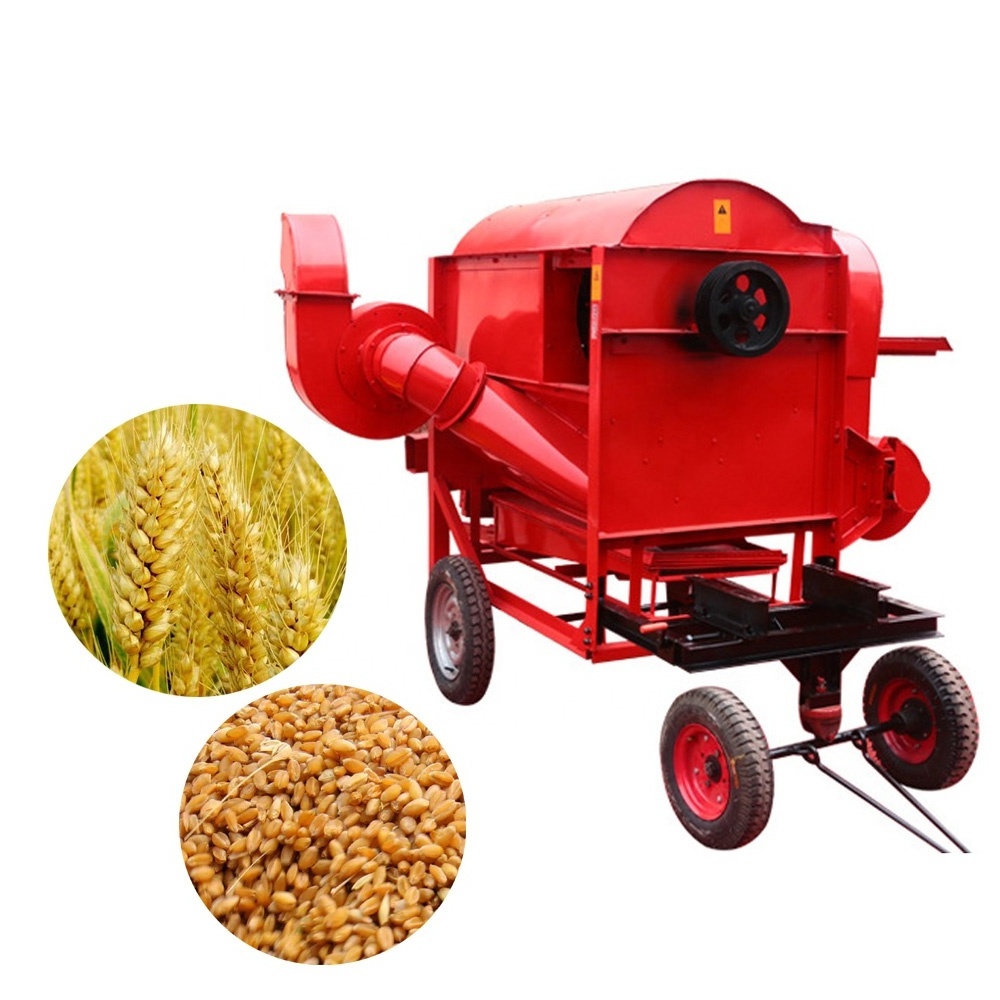 Big capacity low price soybean wheat soghum paddy rice thresher machine