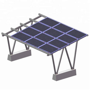 Manufacturer with high quality solar panel PV structure newly stand design solar panel stand