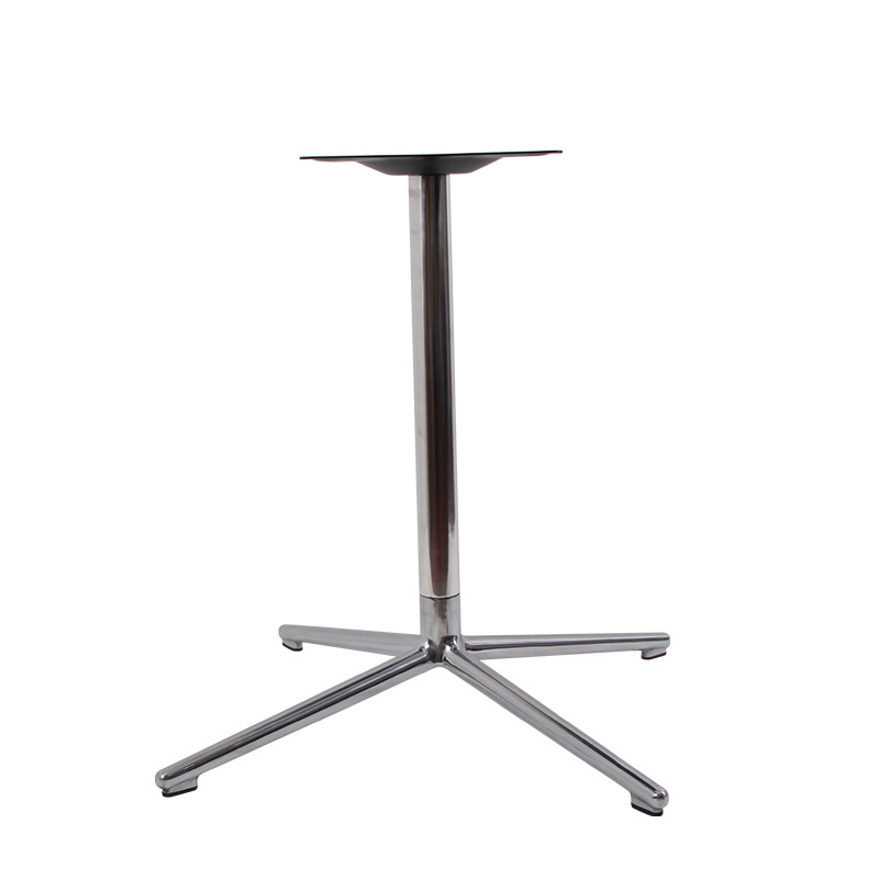 Factory directly sale telescopic folding height adjustable metal leg restaurant table base