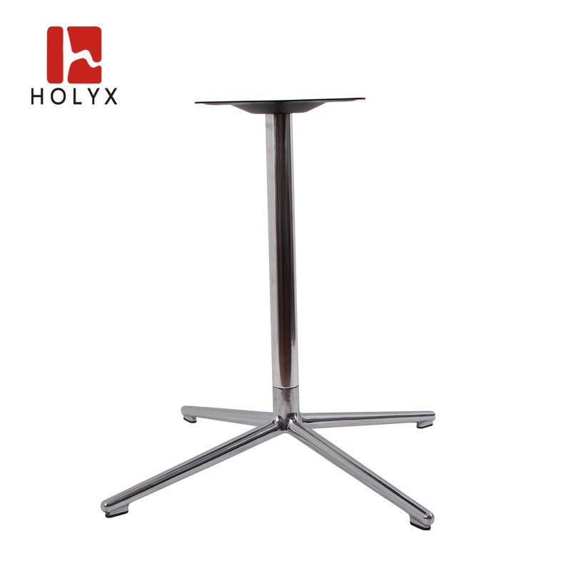 Factory directly sale telescopic folding height adjustable metal leg restaurant table base