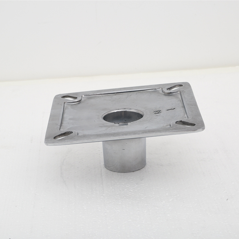 Favorable price aluminum office furniture components and parts metal swivel lift mechanism for chair table base