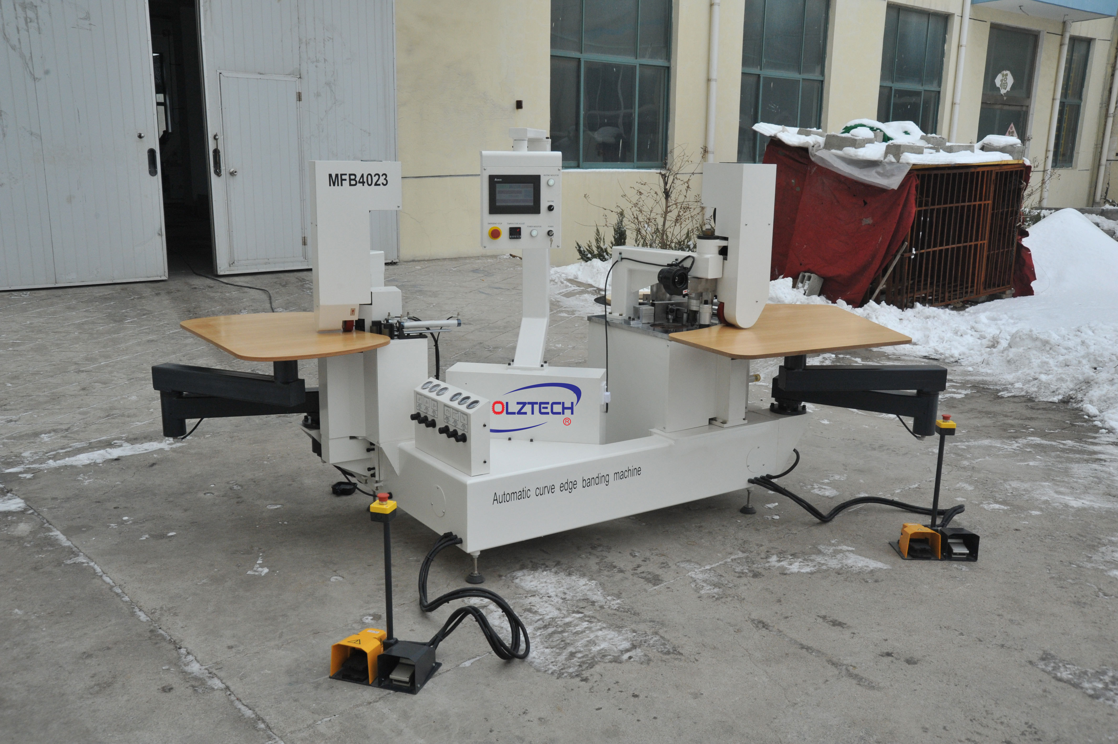 MFB4023 Automatic Curve Edge Banding Machine with Automatic Trimming Edgebander