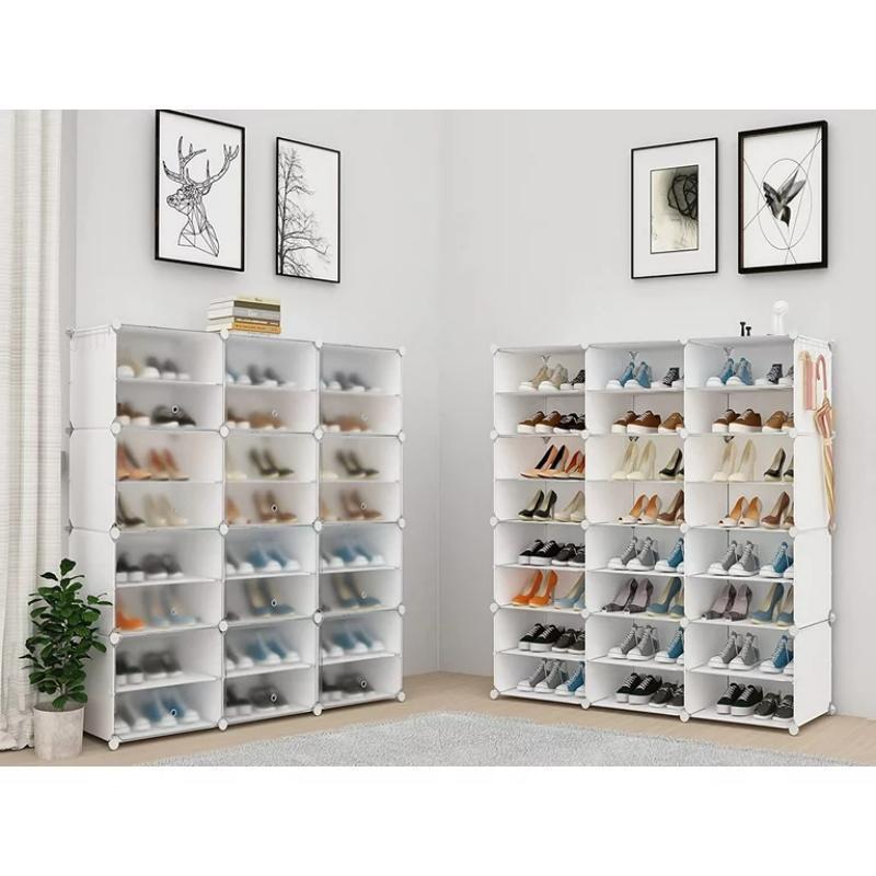 Free Standing Shoe Shelf Organizer for Boots Slippers High Heels