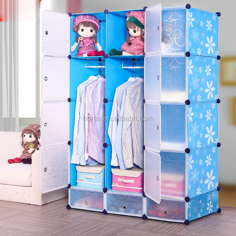 Simple bedroom cupboard designs foldable cabinet for clothes