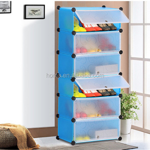 Golden supplier plastic shoe rack with cover