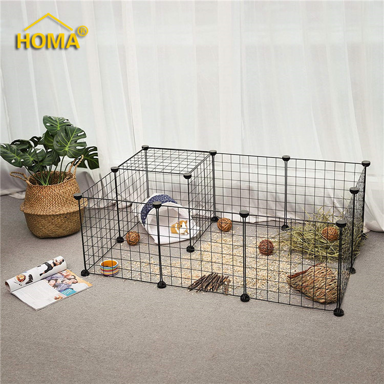 Folding diy wire Guinea Pig Cage