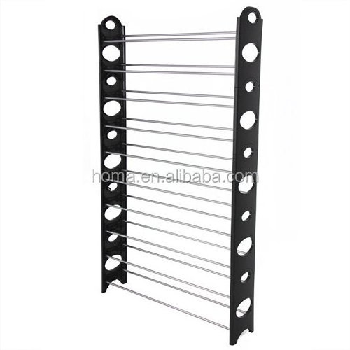 10 Tier plastic shoe Organizer 50 pair shoe rack