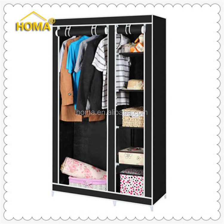 Whole sale DIY style wardrobe with fabric cover