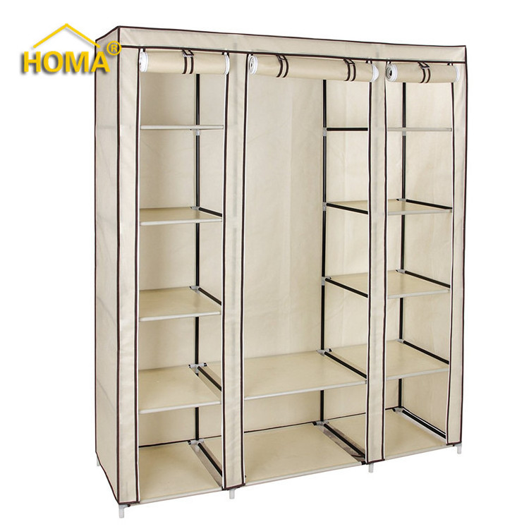 10 tiers outdoor modern large fabric shoe cabinet