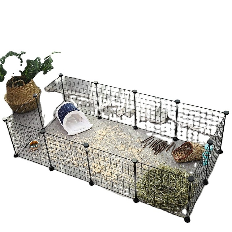 Folding diy wire Guinea Pig Cage