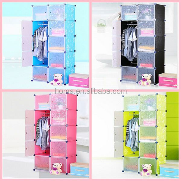 Economic zipper folding wardrobe