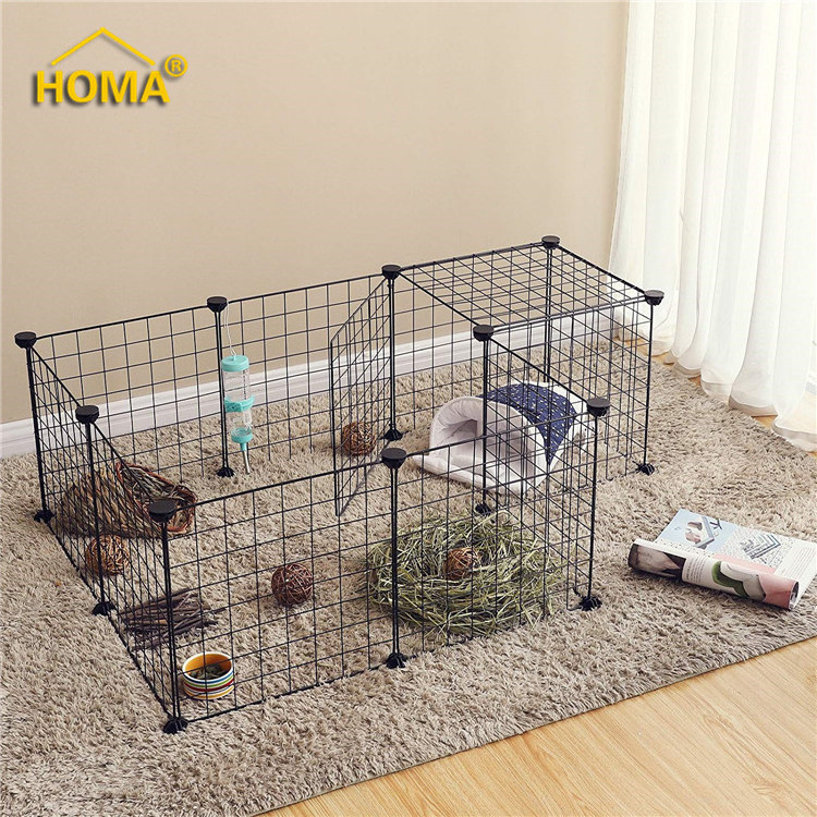 Folding diy wire Guinea Pig Cage