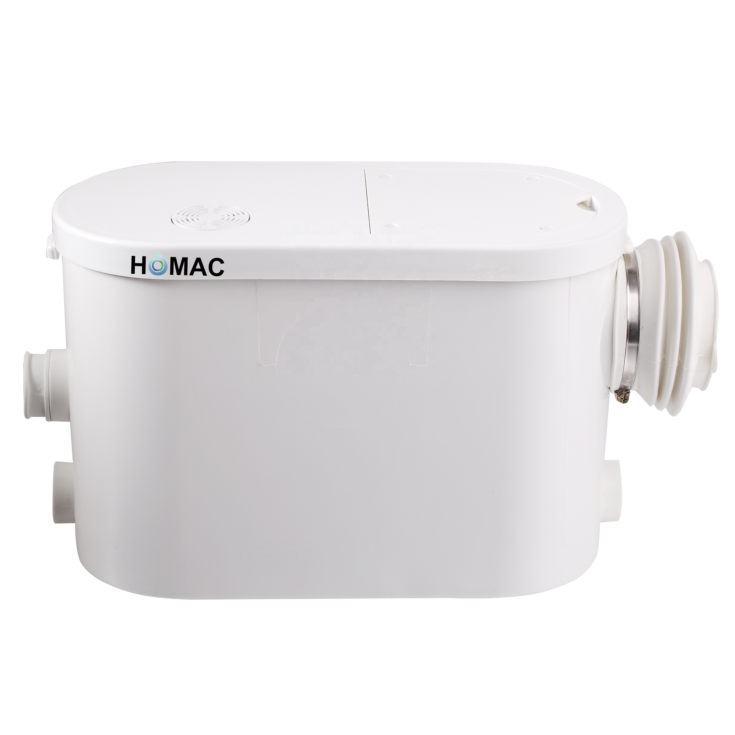 HOMAC 400-N2 sanitary wall hung toilet macerator pump for basement waste water