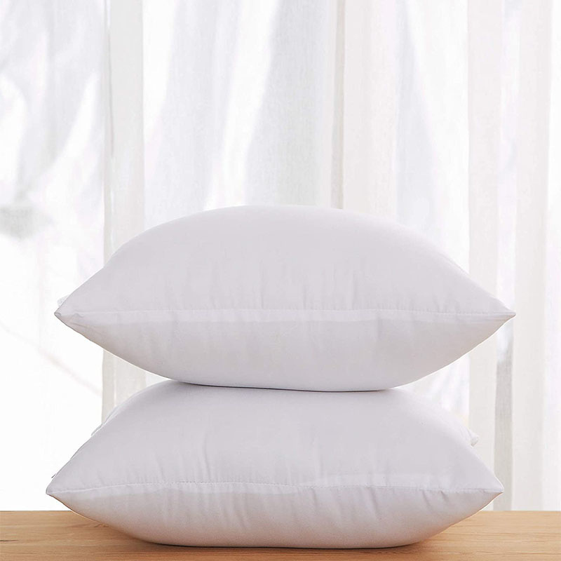 All Sizes Hypo-allergetic Polyester Filled Non Woven Cover Pillow Insert Outer Pillow Cushions