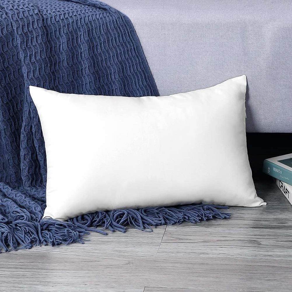 Pillow Insert Square Form Cushion Stuffer for Couch, Sofa, Bed - Indoor Decorative Pillows