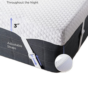 Big-OEM-Order-Service-Hotel Travel vacuum pack  with removable cover memory foam mattress topper