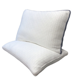 OEM Big Order Service 300 gsm  Fabric Washable 1500grms  3cm Gusset Silk Feeling Micro Filled Airflow Cooling Cooling Pillow