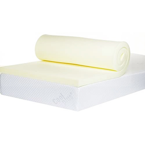 Patent Memory Foam White Custom Size Rolled Packing Home Bedding Furniture Mattress Topper