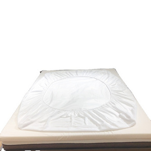 Big OEM order service Middle East Manufacture Supplier Fleece Polyester Cover Double Size  Waterproof Mattress Protector