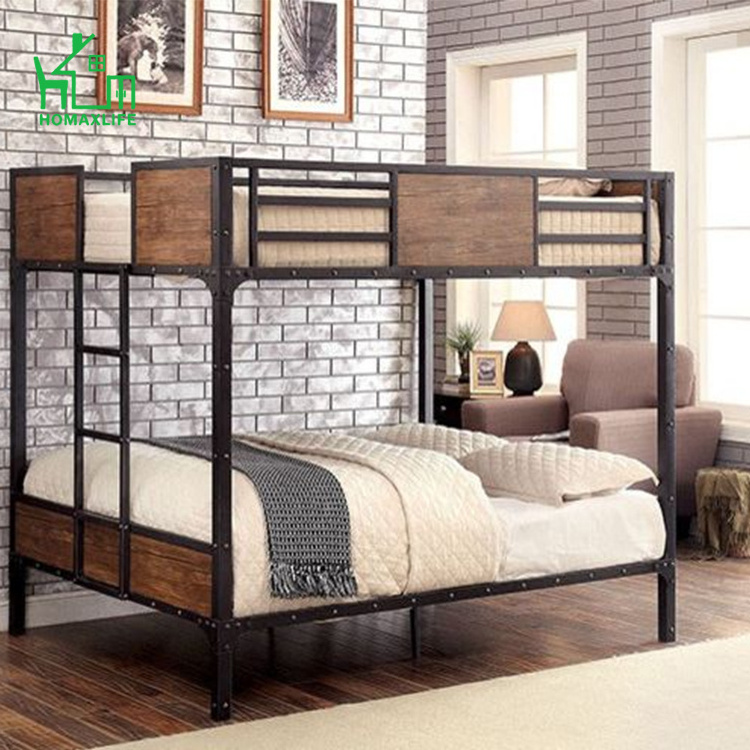 Free Sample  Bunk Bed With Metal And Wood